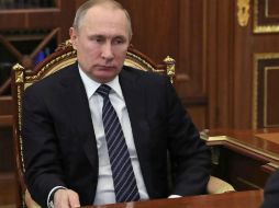 Vladimir Putin presentó su pésame y lamentó lo ocurrido. AP / M. Klimentyev
