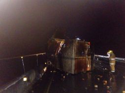 El incidente fue atendido por personal de la UEPCBJ de la comandancia del municipio de San Juan de los Lagos. ESPECIAL / Protección Civil