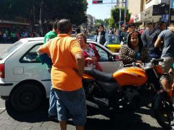 Los hechos ocurrieron en el cruce de la avenida Juárez y la calle Ramón Corona. ESPECIAL /