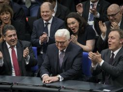 Steinmeier asumirá la presidencia del país, cargo con funciones eminentemente representativas, el 18 de marzo. EFE / O. Weiken
