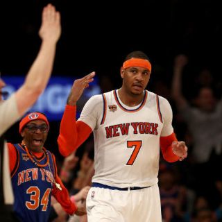 Carmelo Anthony lleva a Knicks al triunfo ante Spurs