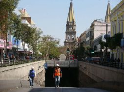 El cierre de la vialidad provocó un caos en otras arterias de la ciudad. EL INFORMADOR / ARCHIVO