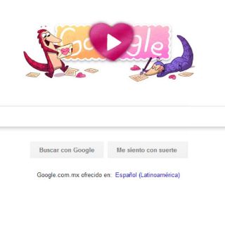 Google festeja el Día del Amor y la Amistad