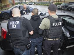 Los arrestos fueron realizados por agentes del ICE en Los Ángeles, Chicago, Atlanta, San Antonio y Nueva York. EFE / R. Rogers