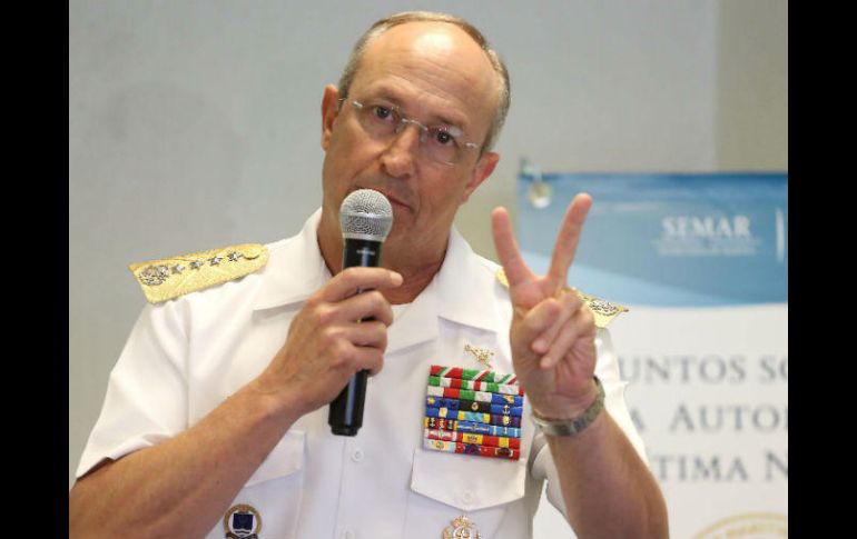 En conferencia de prensa, el secretario dio detalles del operativo donde murió Juan Francisco Patrón, ‘El H2’. SUN / B. Fregoso