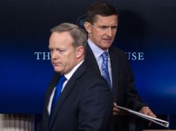 Flynn dimitió este lunes tras el escándalo generado a raíz de sus conversaciones con el Kremlin. AFP / N. Kamm