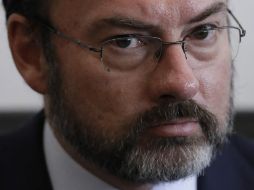 El titular de la Secretaría de Relaciones Exteriores (SRE) dice que el riesgo de las armas nucleares está latente. AP / ARCHIVO