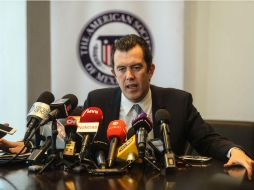 Rubin indica que es falso que la embajada de EU en México cancele o niegue la visa a quienes tengan memes de EU. SUN / G. Espinosa