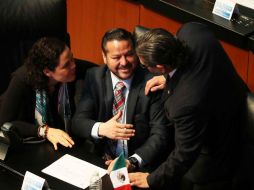 Fernando Herrera expresó que Gutiérrez 'es un perfil preparado, con un amplio conocimiento de los temas mexicanos'. SUN / J. C. Reyes