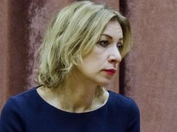 La portavoz de la cancillería rusa, María Zajárova. EFE / ARCHIVO