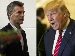 Señalan que la charla entre Macri y Trump se extendió por unos cinco minutos. AFP / ARCHIVO
