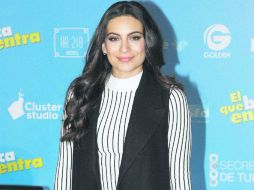 Ana Brenda. La actriz posa durante la presentación de la cinta, 'El que busca encuentra'. SUN /