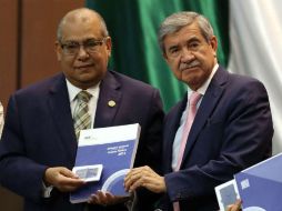 El auditor Superior de la Federación, Juan Manuel Portal, entregó la revisión a la Cuenta Pública 2015 a la Cámara de Diputados. SUN / J. Reyes