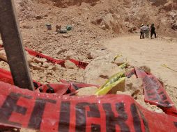 Los mineros se encontraban en una faena diaria y de un momento a otro la mina se derrumbó. EL INFORMADOR / ARCHIVO