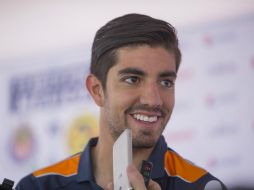 El volante tapatío Rodolfo Pizarro asegura que las Chivas ''tienen el ojo puesto'' en Las Águilas. MEXSPORT / C. De Marchena