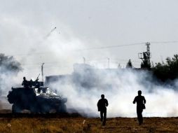 Los combates dejaron 125 muertos, incluidos los ejecutados por Jund al Aqsa grupo al que Washington califica de ‘‘terrorista’’. EFE / ARCHIVO