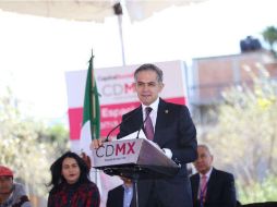 El mandatario capitalino dijo que su gobierno seguirá trabajando para generar inversión y empleos. TWITTER / @ManceraMiguelMX