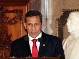 Ollanta Humala recordó que 'según las pericias del Ministerio Público, no hay ningún perjuicio económico al Estado'. NTX / ARCHIVO