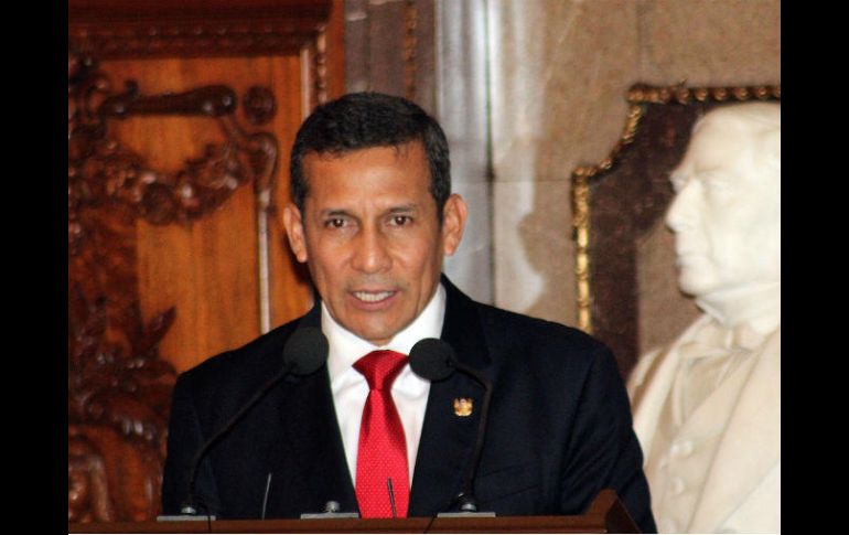 Ollanta Humala recordó que 'según las pericias del Ministerio Público, no hay ningún perjuicio económico al Estado'. NTX / ARCHIVO