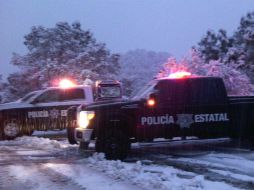 Nevó en el municipio de Cananea en las sierras La Elenita y La Mariquita, y en Nacozari en La Mina, entre otros puntos. TWITTER /  ‏@webcamsdemexico