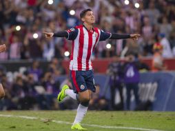 Zaldívar cobró la pena máxima con un tiro raso y potente a la derecha de Marchesín, abriendo el marcador a favor del Rebaño. MEXSPORT / C. de Marchena