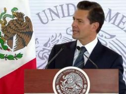‘Tengan la certeza de que las Fuerzas Armadas cuentan con el invariable y absoluto respaldo del Presidente’, expresó Peña Nieto. TWITTER / @PresidenciaMX