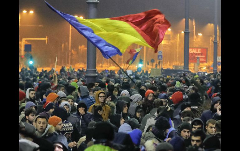 El 5 de febrero, medio millón de personas salieron a las calles de una cincuentena de ciudades de todo el país para protestar. AFP / ARCHIVO