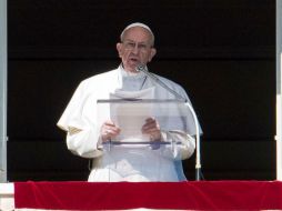 Francisco lamentó que siguen llegando a Europa noticias de enfrentamientos ‘brutales’ en la región de Kasai Central, en el Congo. AFP / A. Solaro