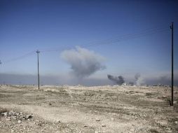 No es la primera vez que el EI usa aviones no tripulados para atacar a civiles y uniformados en Mosul. AP / B. Janssen