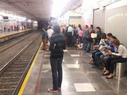 El servicio del tren en la Línea 1 sólo se brindó de forma provisional de la estación Juárez a Periférico Sur. EL INFORMADOR / E. BARRERA