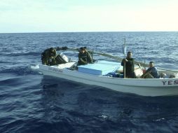 Tras una llamada de auxilio la Marina arribó al punto indicado. EFE / ARCHIVO