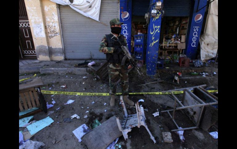 El país asiático vive un repentino aumento de la violencia desde la semana pasada con numerosos ataques. EFE / A. Arbab