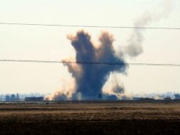 Deir al Zur está dominada casi completamente por los extremistas, lo que hace difícil su acceso. AFP / D. Souleiman
