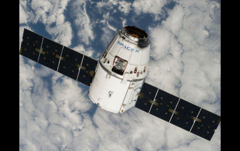 La cápsula fue lanzada con éxito a bordo del cohete Falcon 9 el domingo desde Cabo Cañaveral, Florida. TWITTER / @Space_Station