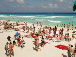 Quintana Roo recibe un promedio de 10 millones de turistas al año. NTX / ARCHIVO