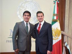 El Presidente aseguró que todo México se siente orgulloso de Yair Israel Piña López, al igual que su familia. TWITTER / @PresidenciaMX