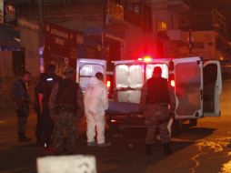 Dentro del bar quedan los cuerpos de dos mujeres, una presuntamente mesera, una adolescente y un hombre. EL INFORMADOR / ARCHIVO