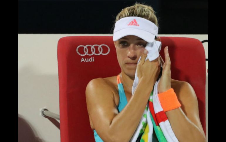 Kerber buscaba nuevamente ser la número uno del tenis femenino, pero para ello debía ganar el partido. AP / K. Sahib