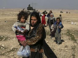 La ONU calcula que 245 mil personas serán evacuadas y se sumarán al contingente de 160 mil personas que permanecen en campamentos. AP / K. Mohammed