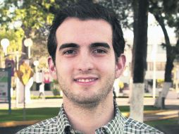 El estudiante de la UP volverá para emprender un proyecto que involucre al Estado. ESPECIAL / ESPECIAL