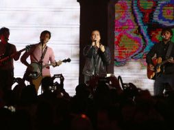 Alejandro interpretó varios temas durante la velada, como 'Quiero que vuelvas', 'Pude' y 'Tienes que entender'. EL INFORMADOR / R. Tamayo