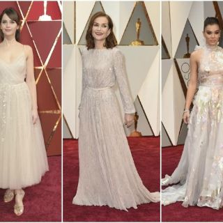Famosas desfilan por alfombra roja del Oscar 2017