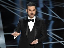Jimmy Kimmel hizo alusión a las políticas racistas que promueve el mandatario estadounidense. AP / C. Pizzello