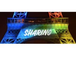 En la encuesta divulgada este lunes, el único problema que reconocen es que el lema de la ciudad sea en inglés y no en francés. TWITTER / @Paris2024