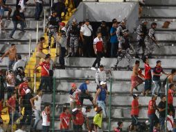 Por incitar la violencia, la porra de los felinos podría no tener entrada a los estadios en donde el conjunto norteño juegue de visita. MEXSPORT / ARCHIVO