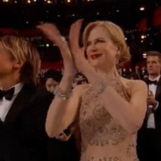 Critican a Nicole Kidman por su manera de aplaudir en los Oscar