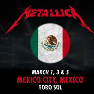 Anuncian a las tres bandas mexicanas que abrirán a Metallica