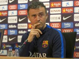 ''Debemos ser un equipo efectivo tanto a la defensa como en el ataque'', señaló el estratega en rueda de prensa. TWITTER / @FCBarcelona_es