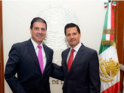 La reunión se llevó a cabo en Los Pinos. NTX / ESPECIAL