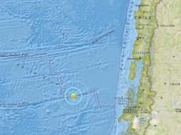 No hay reportes de desgracias o daños materiales; el hipocentro se situó a 10 kilómetros de profundidad. ESPECIAL / earthquake.usgs.gov